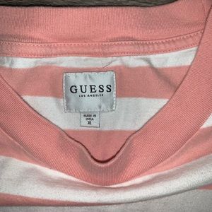 Guess ‘Los Angeles’ Striped Tee
